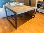 Landelijke Stoere mango houten eettafel 160 x 100 cm, Huis en Inrichting, Tafels | Eettafels, Ophalen, Landelijke stijl, stoer, industrieel