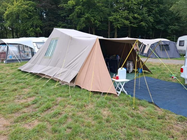 Vrijbuiter familie kampeertent, Caravans en Kamperen, Tenten, Gebruikt, Ophalen