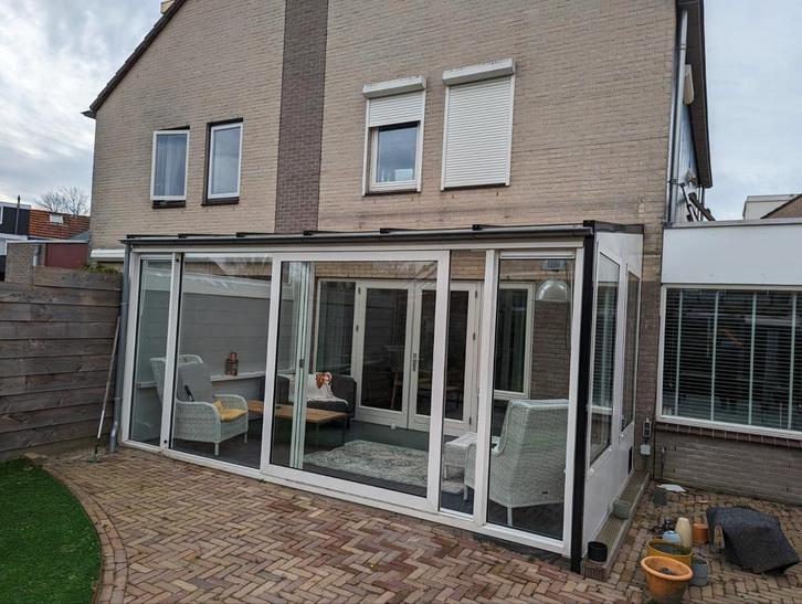 Schuifpui met ramen, Tuin en Terras, Overkappingen, Gebruikt, Veranda, Ophalen