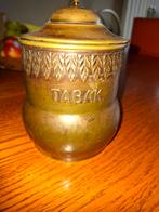 Antieke Tabaksdoos van brons/ koper, Antiek en Kunst, Ophalen of Verzenden