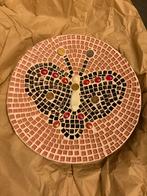 Vlinder mozaïek schaal, Ophalen of Verzenden, Gebruikt, Bord