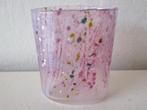 Isle of white glass roze pink glas glazen vaas vase, Antiek en Kunst, Antiek | Glas en Kristal, Ophalen of Verzenden