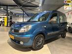 Renault Kangoo 1.6-16V Expression Luxe/Panoramadak/trekhaak/, Auto's, Gebruikt, 1095 kg, Blauw, 49 €/maand