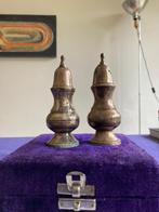 zilveren   peper-en zout strooier, Antiek en Kunst, Ophalen