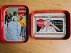 2 Coca-Cola Dienbladen Vintage, Verzamelen, Merken en Reclamevoorwerpen, Ophalen of Verzenden, Gebruikt, Gebruiksvoorwerp