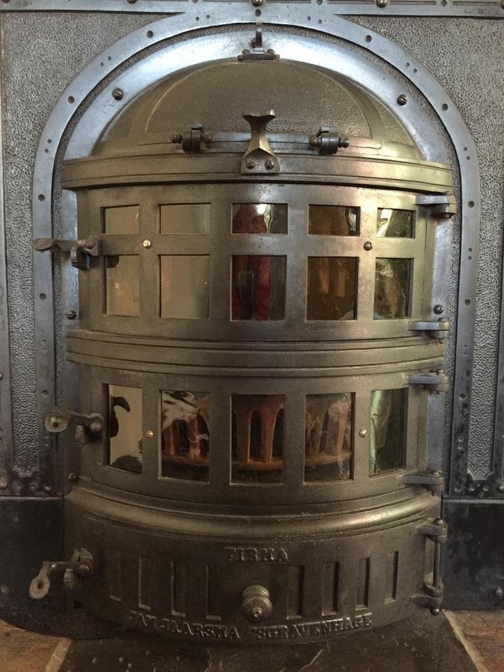 J. Jaarsma kolenkachel zmh, Huis en Inrichting, Kachels, Gebruikt, Vrijstaand, Kolenkachel, Overige brandstoffen, Ophalen