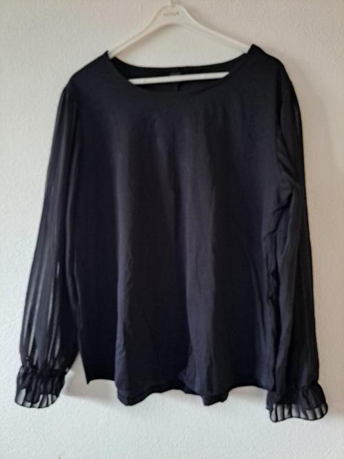 zwarte tuniek maat XXL, Kleding | Dames, Grote Maten, Zo goed als nieuw, Blouse of Tuniek, Zwart, Ophalen of Verzenden