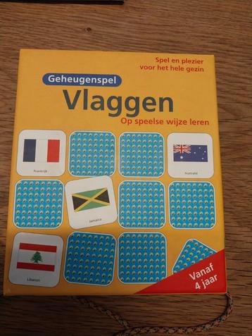 Geheugenspel Vlaggen - Leerzaam & Leuk! beschikbaar voor biedingen