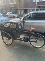 Johnny Loco elektrische bakfiets met huif, Gebruikt, Huif, Ophalen of Verzenden, 2 kinderen