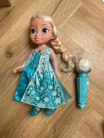 Zingende Elsa (Frozen) met Karaoke microfoon, Ophalen of Verzenden, Zo goed als nieuw, Pop