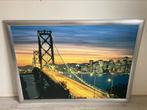 Grote schilderij San Francisco Brug  Ikea, Huis en Inrichting, Ophalen, Gebruikt, 125 cm of meer, Schilderij