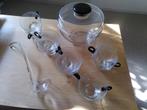 Bowlstel glas, Huis en Inrichting, Keuken | Servies, Ophalen, Glas of Glazen, Overige stijlen, Glas