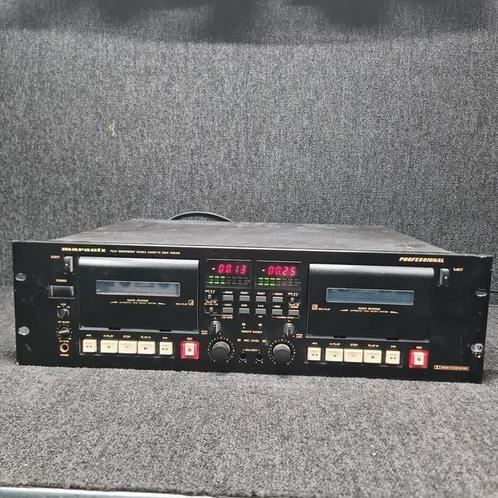 MARANTZ PMD510 nostalgische pro dubbele cassette recorder, Audio, Tv en Foto, Cassettedecks, Marantz, Ophalen of Verzenden