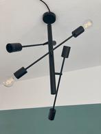 Hanglamp Scorpi Kwantum zwart metaal industrieel, Huis en Inrichting, Lampen | Hanglampen, Industrieel, Ophalen of Verzenden, Metaal
