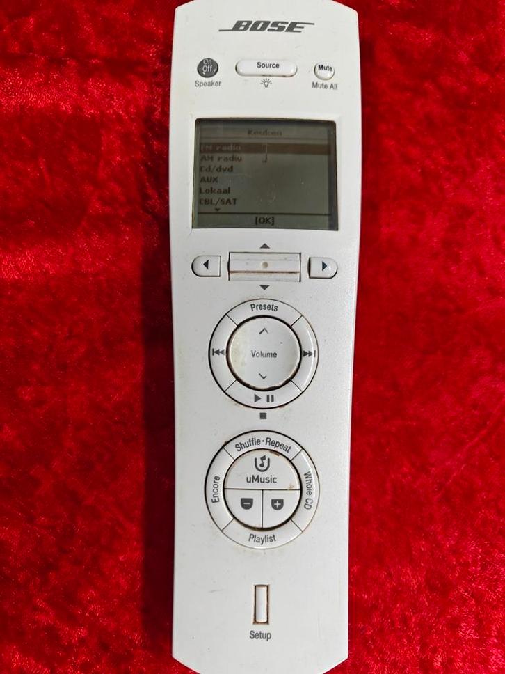 Bose RC48S2-40 afstandsbediening, Audio, Tv en Foto, Home Cinema-sets, Zo goed als nieuw, Overige spelers, Soundbar, 70 watt of meer