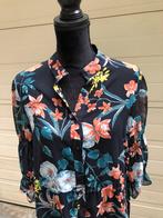 Jurk, kimono, met spilten, zgan, mt 38, Zara, Ophalen of Verzenden, Zo goed als nieuw, Maat 38/40 (M), Blauw