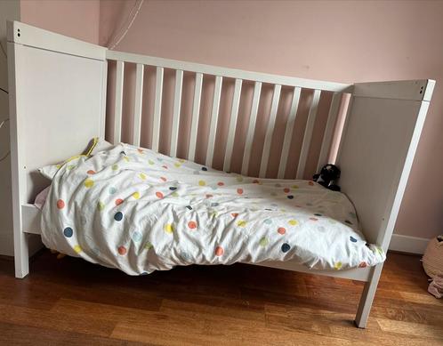 IKEA Sundvik ledikant met zijsteun, Kinderen en Baby's, Kinderkamer | Bedden, Gebruikt, Minder dan 140 cm, Minder dan 70 cm, Matras