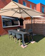 6 kuipstoelen (tafel is ook te koop), Ophalen, Kunststof