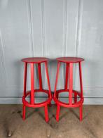 8 HAY revolver design barkrukken, Huis en Inrichting, Barkrukken, 5 krukken of meer, 60 tot 90 cm, Met voetsteun, Ophalen of Verzenden