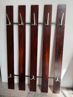 Retro vintage midcentury palissander kapstok + losse hangers, Gebruikt, 100 tot 150 cm, Hout, Ophalen