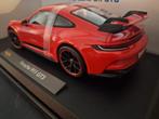 Porsche 911 GT3 2022 Schaal 1:18, Hobby en Vrije tijd, Modelauto's | 1:18, Maisto, Auto, Nieuw, Ophalen of Verzenden