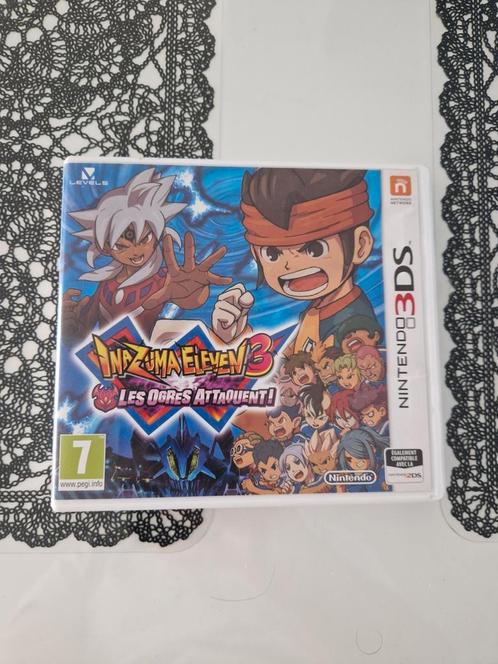 inazuma eleven 3 team ogre attacks, Spelcomputers en Games, Games | Nintendo 2DS en 3DS, Zo goed als nieuw, 1 speler, Vanaf 7 jaar