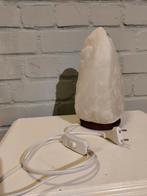 Grote witte zoutlamp met snoer, Ophalen, Zo goed als nieuw, Overige materialen, Minder dan 50 cm