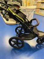 Hauck Runner Buggy, grote luchtbanden. Black Neon/Yellow, Kinderen en Baby's, Ophalen of Verzenden, Zo goed als nieuw
