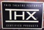 THX Certified Home Cinema Theater Mancave Wandbord, Verzamelen, Film en Tv, Nieuw, Verzenden
