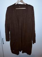Miss Etam Donkerbruin Lang Vest Maat XL, Bruin, Maat 46/48 (XL) of groter, Ophalen of Verzenden, Zo goed als nieuw