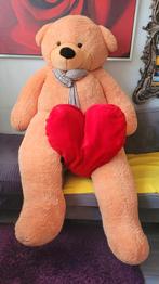 MorisMos Reuzenknuffelbeer , Grote Knuffelbeer , XXL 200cm, Ophalen of Verzenden, Zo goed als nieuw, Beer