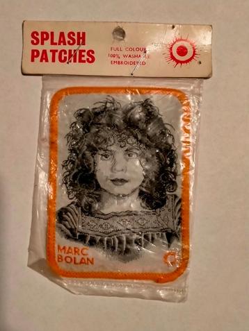 Marc Bolan T-Rex glamrock vintage SUPER RARE kleding patch beschikbaar voor biedingen