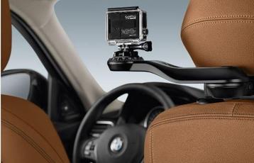 BMW Houder voor Go Pro camera aan de kopsteun travel system  beschikbaar voor biedingen