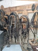 Enkelspan dubbelspan ponytuig rijzadel, Dieren en Toebehoren, Paarden en Pony's | Hoofdstellen en Tuigage, Ophalen, Overige soorten