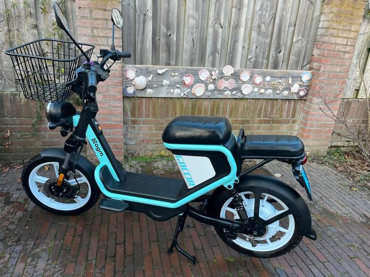 AGM Goccia GEV 1000 Turquoise - Elektrische Scooter, Fietsen en Brommers, Snorfietsen en Snorscooters, Gebruikt, Overige merken