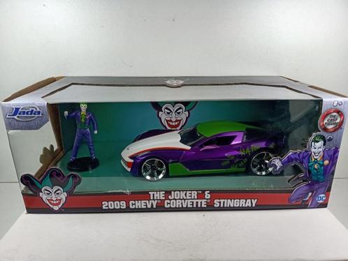 jada 1/24 joker chevy stingray, Hobby en Vrije tijd, Modelauto's | 1:24, Zo goed als nieuw, Bburago, Ophalen of Verzenden