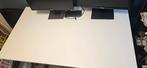 Elektrisch zit-sta bureau, 140x80cm, Ophalen, Elektrisch, Zo goed als nieuw