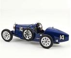 Bugatti T35 1925 Donker Blauw schaal 1/12 Norev 125703 LIM.