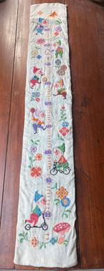 Borduurwerk kabouter groeimeter, Ophalen of Verzenden, Gebruikt