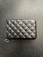 Ogon Zwarte Wallet Kaartenhouder met een rits voor kleingeld, Ophalen, Zo goed als nieuw, Zwart, Overige merken