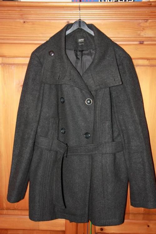 Dames Winterjas, half-lang (Loode), Kleding | Dames, Jassen | Winter, Zo goed als nieuw, Maat 42/44 (L), Grijs, Verzenden