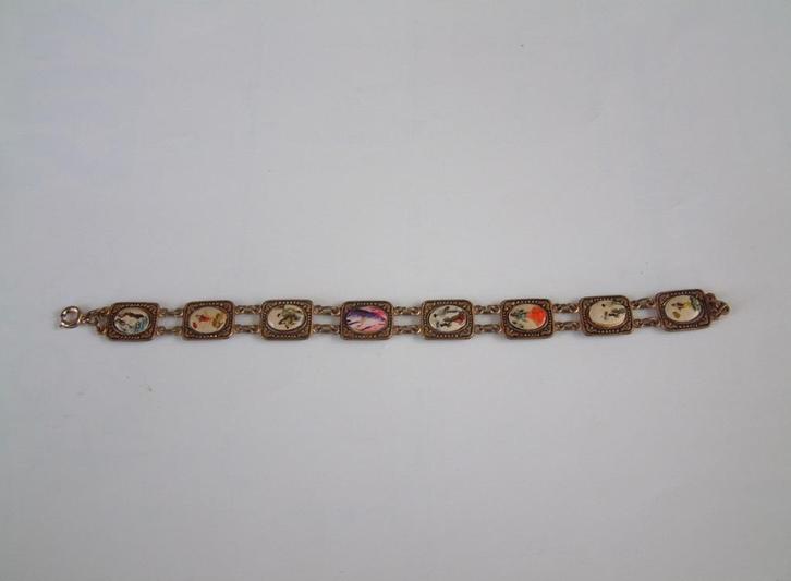 oude armband 1960  uit spanje, Sieraden, Tassen en Uiterlijk, Armbanden, Overige materialen, Overige kleuren, Ophalen of Verzenden