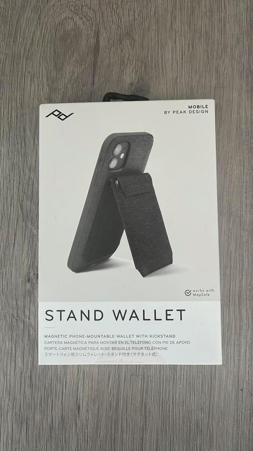 Peak Design stand wallet, Telecommunicatie, Mobiele telefoons | Hoesjes en Frontjes | Overige merken, Nieuw, Ophalen of Verzenden