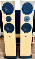 Linn Ninka luidspreakers, Maple, Gebruikt, 60 tot 120 watt, Front, Rear of Stereo speakers, Ophalen