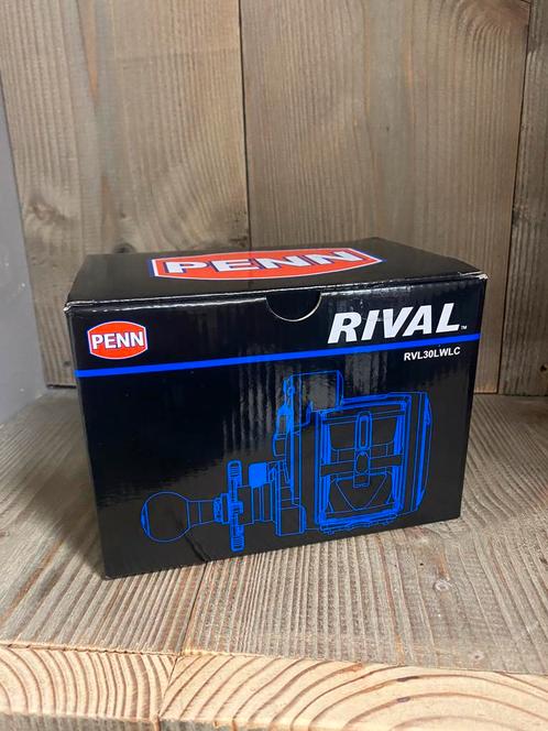 ≥ Penn Rival 30LW linecounter reel RH met ratel Noorwegen