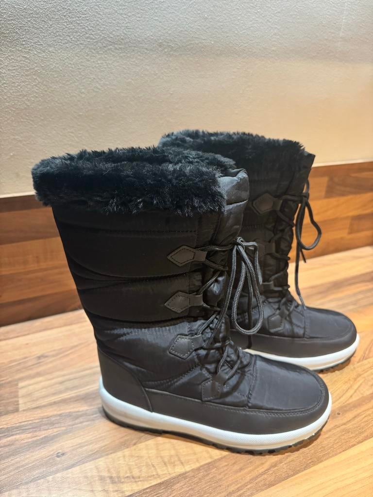 Zwarte snowboots - maat 37, Ophalen, Overige typen, Zo goed als nieuw, Nelson