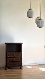 Massief houten kastje met lades- klassiek en tijdloos, Ophalen, Gebruikt, 25 tot 50 cm, Minder dan 100 cm