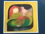 Doris Groeneveld abstract offset prent, Antiek en Kunst, Verzenden