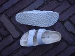 GRATIS VERZENDEN WITTE LEREN ARIZONA BIRKENSTOCKS MT 38, Slippers, BIRKENSTOCK, Verzenden, Wit