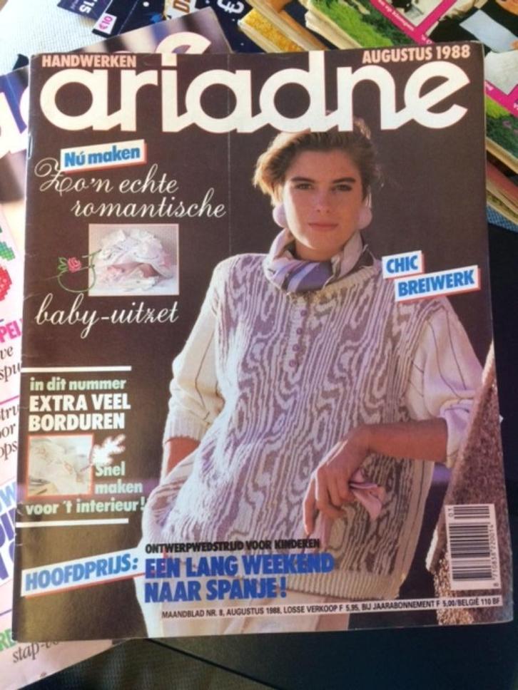 ariadne augustus 1988, Boeken, Tijdschriften en Kranten, Gelezen, Damesbladen, Ophalen of Verzenden